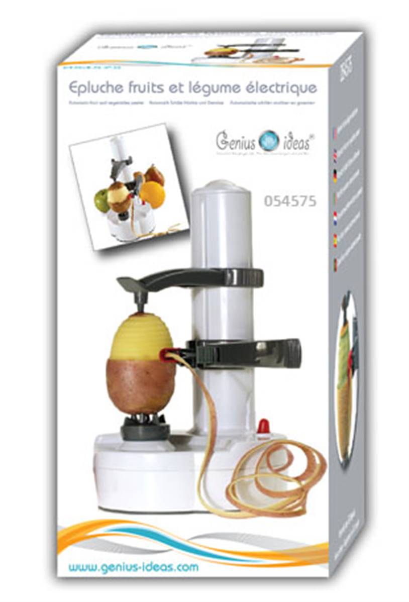Acheter Éplucheur automatique sans effort Rotation manuelle pommes  multifonctionnelles poires pommes de terre Fruits légumes Machine à  éplucher automatique lisse